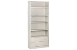 HOME Maine Extra Deep Bookcase - Putty